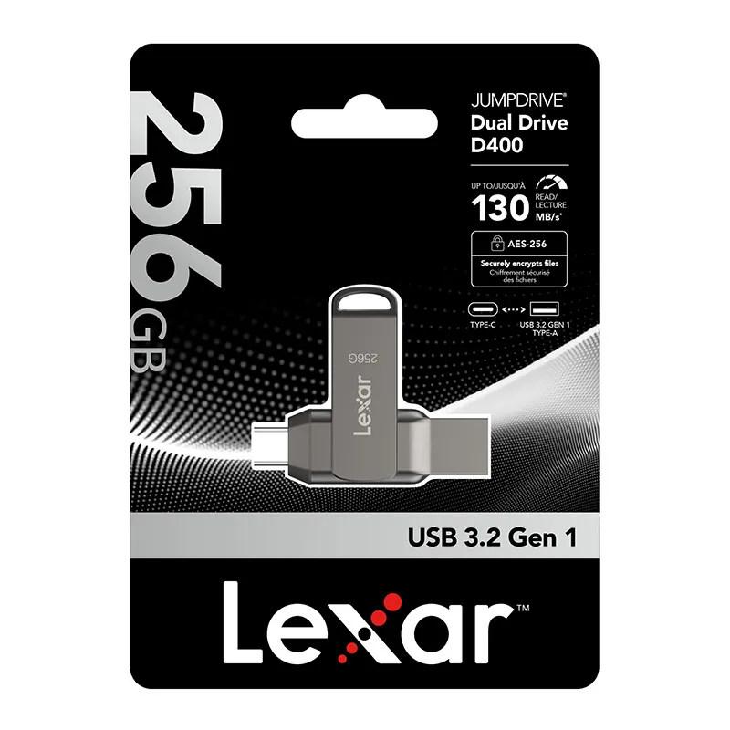 Pendrive Lexar Dual Type-C and Type-A USB 3.1 256GB